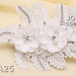 Joevy蕎唯精品飾品~ 新娘飾品CA25韓式風格蕾絲珍珠鑲鑽新娘頭飾 ~現正優惠中 #  高質感只要批發價格 #